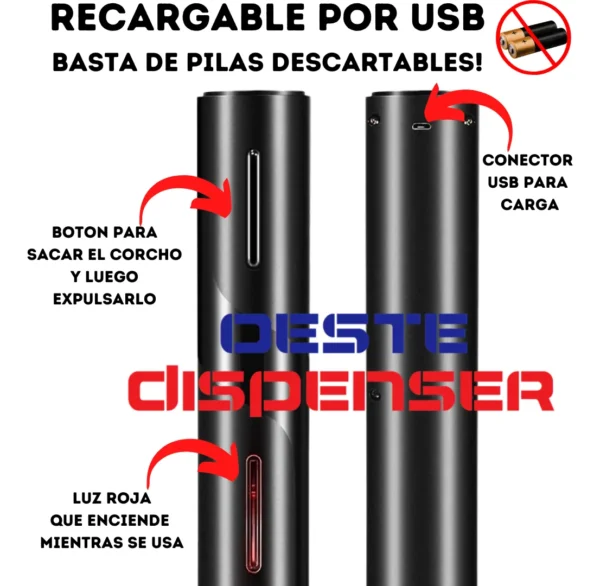 Sacacorchos Negro - Imagen 3