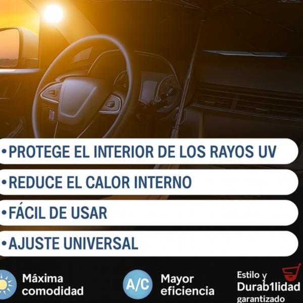 Tapasol Plegable Auto