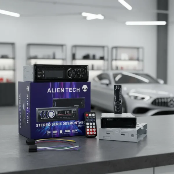 Estereo desmontable Alien Tech