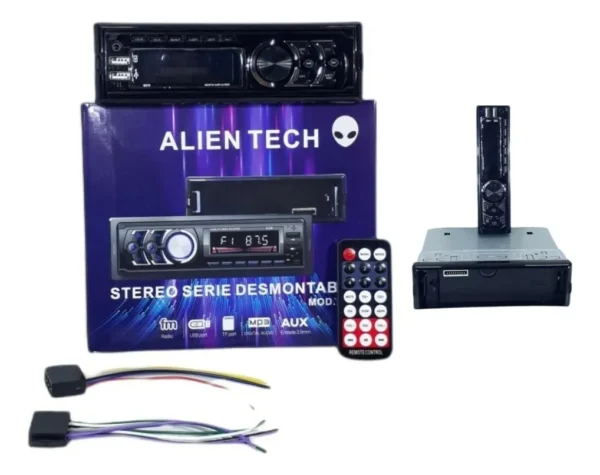 Estereo desmontable Alien Tech