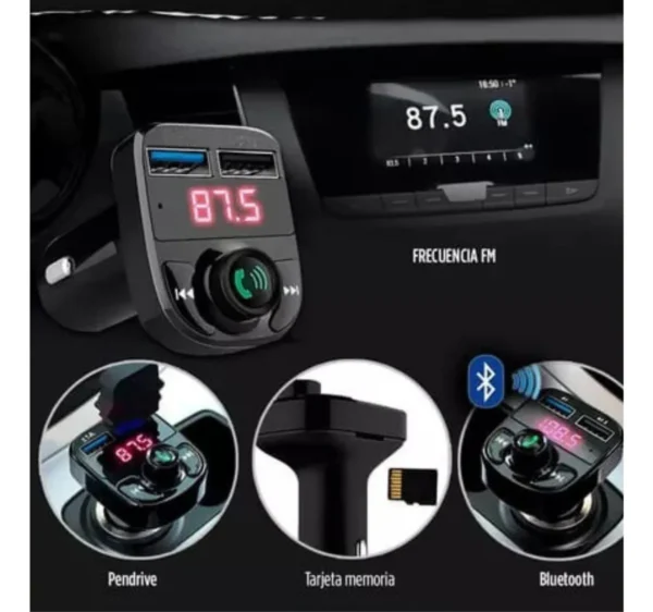 Transmisor Bluetooth Auto - Imagen 2