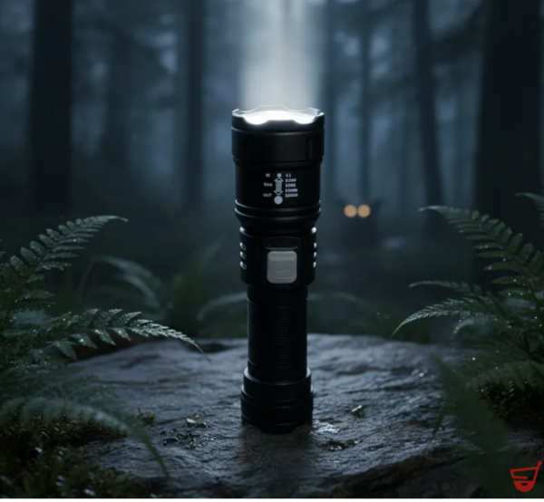 Linterna Táctica Militar Camping Led Blanca Zoom Recargable