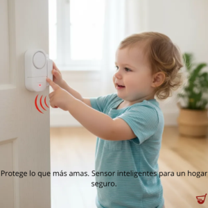 Alarma Sensor Inalambrica Pack 5 Puertas Ventanas Magnetica - Blanco