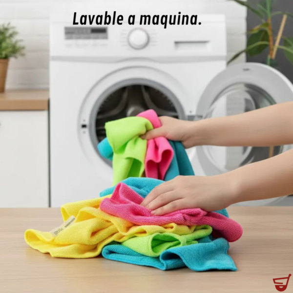 Paños Microfibra Multiuso Limpieza Baño Cocina Living Secado Surtidos