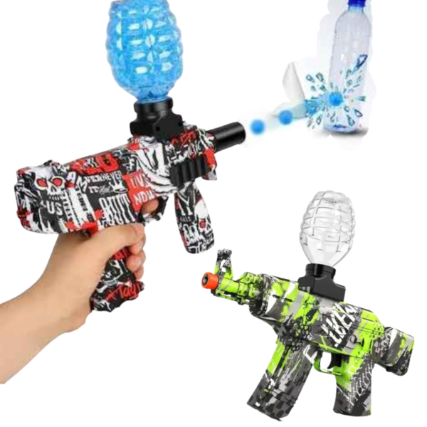 Pistola Hidrogel Bala Agua Juguete Metralleta Lanza Proyectil