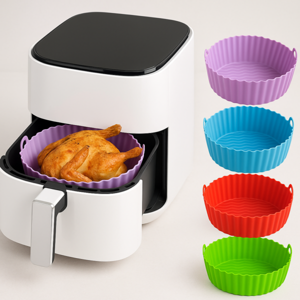 Molde Silicona Pack 2 Airfryer Freidora Aire Antiadherente