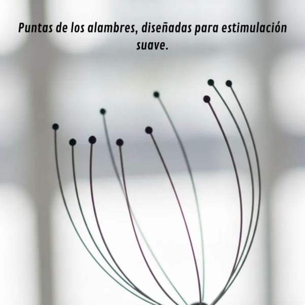 Masajeador Cabeza Alambre Reduce Stress Tensión Capilar Surtidos