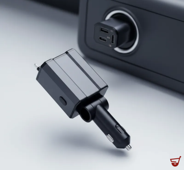 Cargador Auto Retráctil Multiple Coche Carga Rápida 4 En 1 Surtido