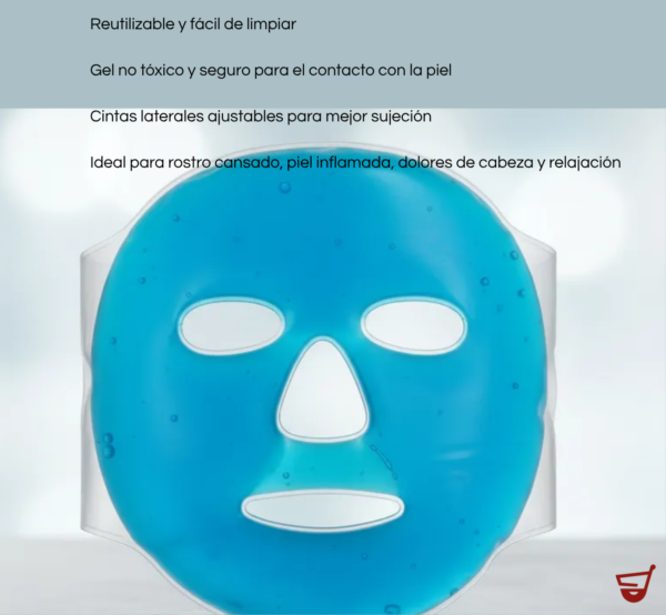 Mascarilla Facial Gel Frio Calor Tratamientos Facial Mascara Todo Tipo De Piel