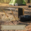 Silla Banqueta Plegable Portátil Resistente  Camping Pack 2