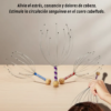 Masajeador Cabeza Alambre Reduce Stress Tensión Capilar Surtidos