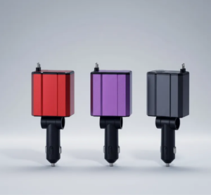 Cargador Auto Retráctil Multiple Coche Carga Rápida 4 En 1 Surtido