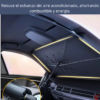 5 Parasol Auto Protector Parabrisas Tapasol Cubresol Sombrilla