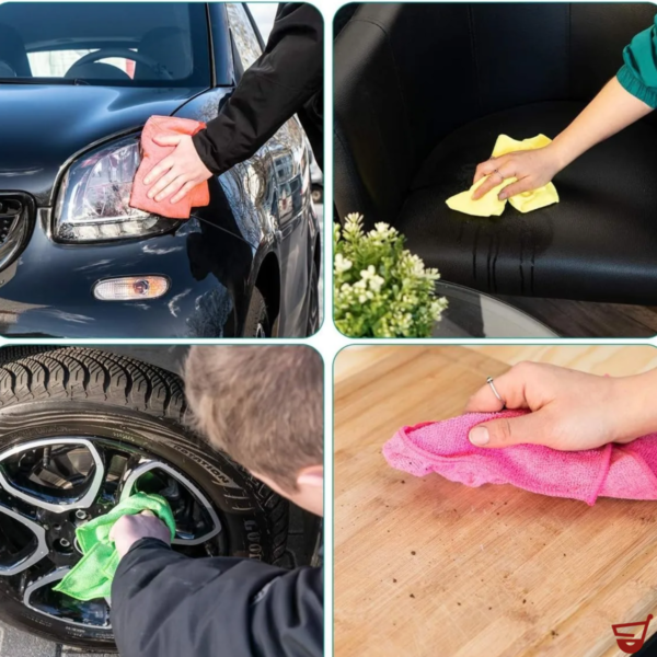 Paños Microfibra Multiuso Limpieza Baño Cocina Living Secado Surtidos