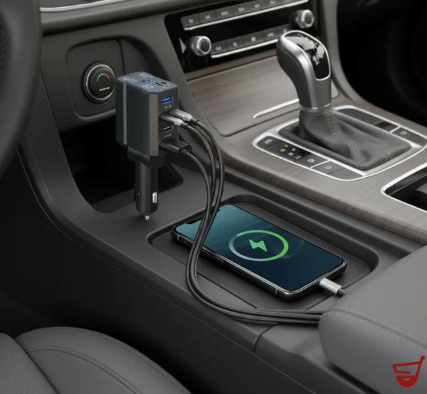 Cargador Auto Retráctil Multiple Coche Carga Rápida 4 En 1 Surtido