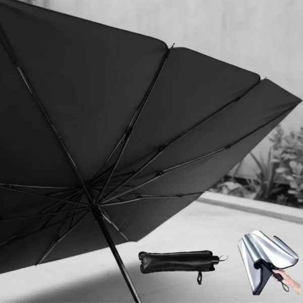 6 Parasol Auto Protector Parabrisas Tapasol Cubresol Sombrilla