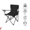 Silla Camping Reforzada Plegable Con  Apoya Brazo Y Portavaso