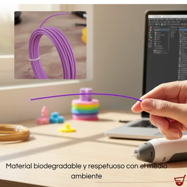 Filamento 3d Repuesto Pla Lapiz 3d X 10pcs Colores Surtidos Surtido