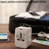 Adaptador Enchufe Universal Viaje Turismo Viajero 110v/220v