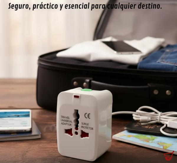 Adaptador Enchufe Universal Viaje Turismo Viajero 110v/220v