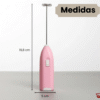Batidor Electrico Mini Espumador Para Cafe Leche Inalambrico