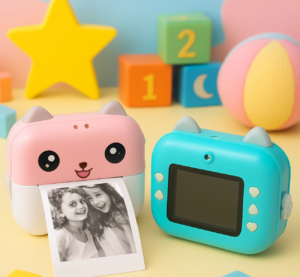 Camara Instantanea Infantil Fotos  Videos Digital Recargable