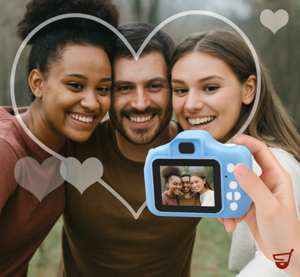 Camara Digital Infantil Fotos Video Recargable  Juegos Niños