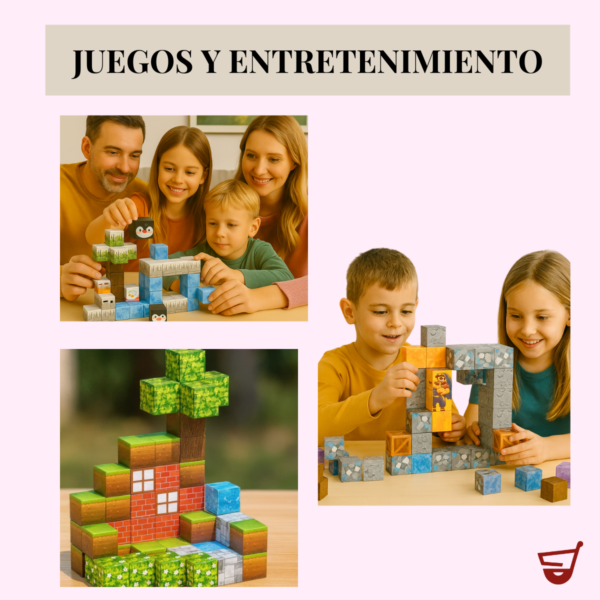 9 Bloques Magneticos Cubo Regalos Navidad Juego Armables