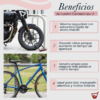 1 (1) Traba Candado Bicicleta U Lock Moto Acero Tipo Linga 120x310