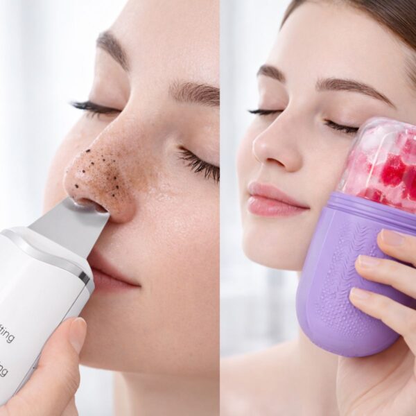 1 Espatula Facial Ultrasonica Removedor Puntos Negros Limpieza