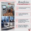 1 Balanza Digital Viajera Precisión Y 2 Adaptadores Universal