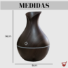 Difusor Humidificador Ultrasonico Usb Aromas Led Silencioso