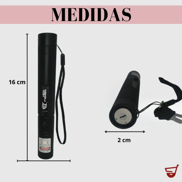 13 Puntero Laser Verde 303 Usb Alta Potencia Presentaciones Negro