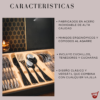 3 Set Cubiertos 24 Piezas Acero Inoxidable Cuchillo Elegante