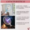 Raqueta Paleta Eléctrica Bateria Mata Mosquitos Y Moscas Surtido