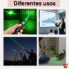 6 Puntero Laser Verde 303 Usb Alta Potencia Presentaciones Negro