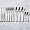 7 Set Cubiertos 24 Piezas Acero Inoxidable Cuchillo Elegante
