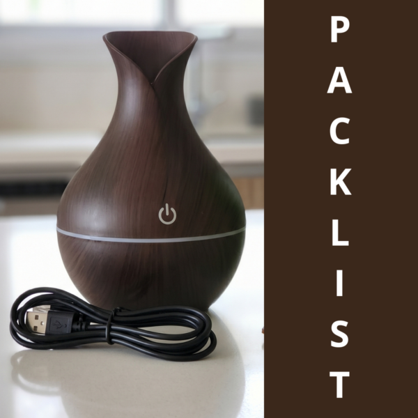 Difusor Humidificador Ultrasonico Usb Aromas Led Silencioso