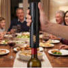 8 Sacacorchos Automatico Recargable Usb Cortador Vino Botellas Negro