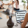 Difusor Humidificador Ultrasonico Usb Aromas Led Silencioso