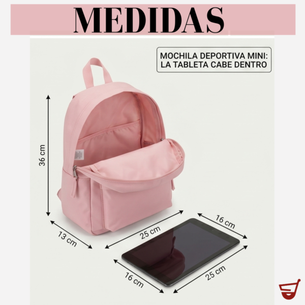 8 Mochila Urbana Escolar Bolso Compacta Resistente Trabajo