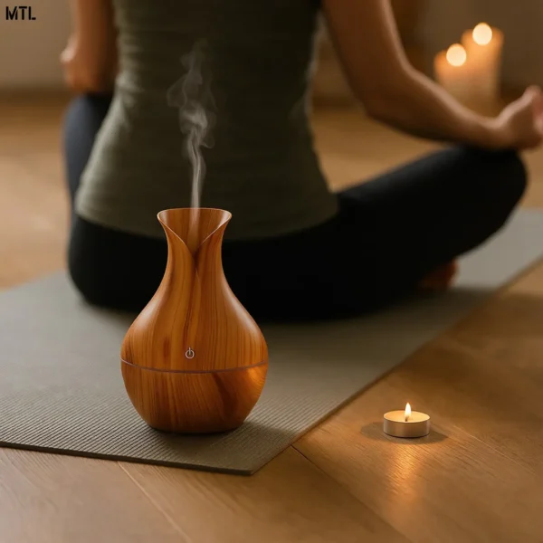 Difusor Humidificador Ultrasonico Usb Aromas Led Silencioso