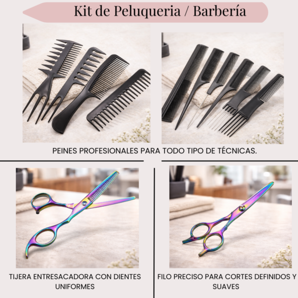 Sin título (1300 x 1200 px) (1200 x 1200 px) (7) Kit Tijeras Profesional Peluqueria Barberia Set Peines Acero