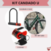 WAROS FICHA PUBLICACION (2) Traba Candado Bicicleta U Lock Moto Acero Tipo Linga 120x310