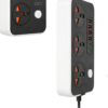 WAROS PORTADA MERCADO LIBRE Alargue Zapatilla Inteligente Usb Tipo C 3 Tomas 220v